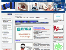 Tablet Screenshot of medyczna.enter.com.pl