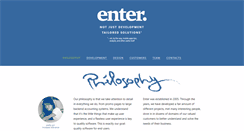 Desktop Screenshot of enter.lv